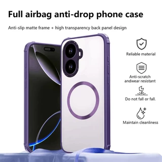 Capas Para Xiaomi POCO X7 Pro F7 M7 Redmi Turbo 4 Hard Clear TM Capa Traseira Acrílica Com Metal Magnético F7