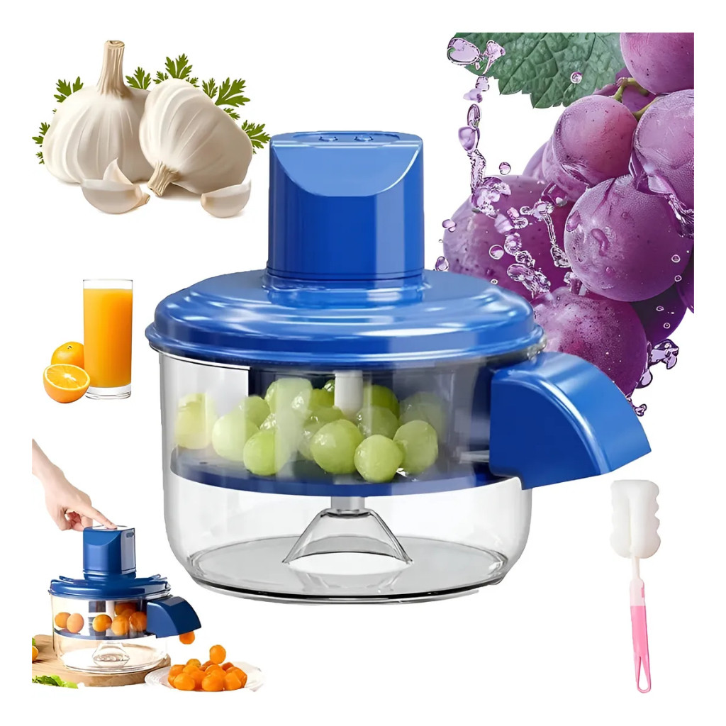 Descascador Elétrico Para Uva Alho Frutas E Tomate Automátic