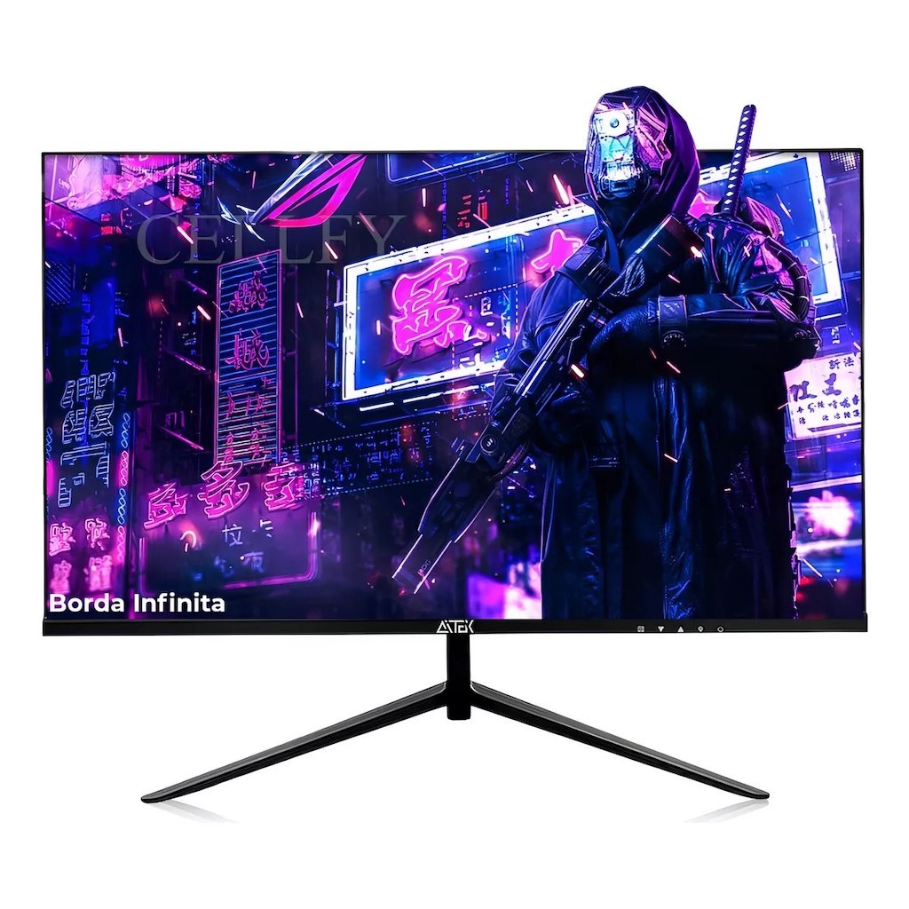 MONITOR GAMER BORDA INFINITA 21,5 POLEGADAS COM AUDIO 16.9 1080P 1MS ...