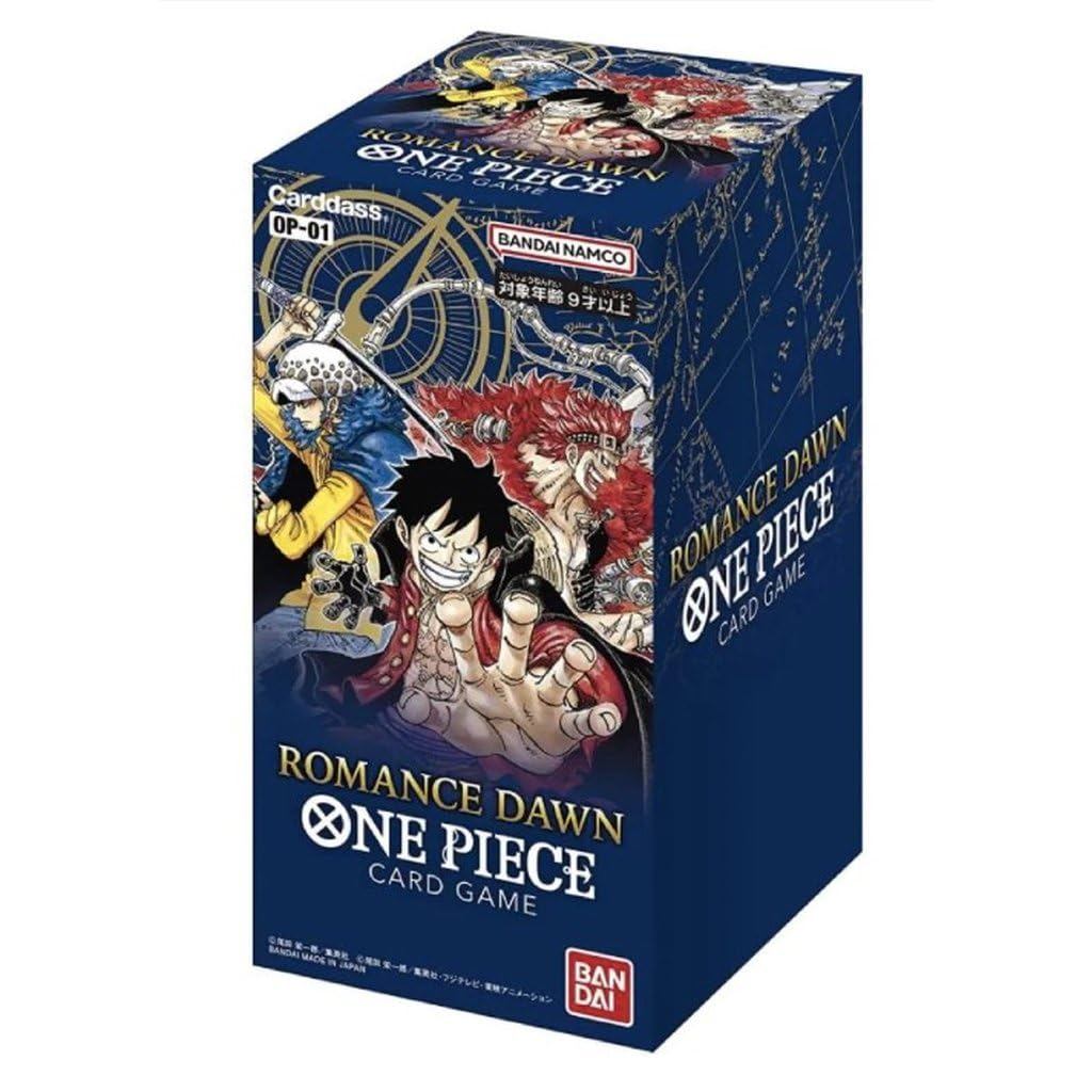 DIRETO DO JAPÃO Jogo de cartas BANDAI ONE PIECE ROMANCE DAWN OP-01