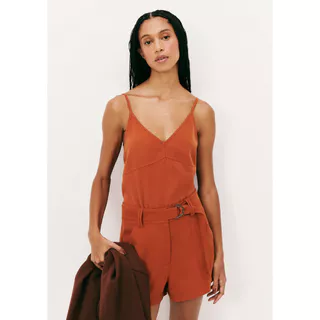 Regata Feminina Alças Finas Peach Toutch em Oferta na Shopee