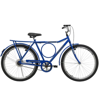 Bicicleta Bike Executiva Aro 26 Tipo Barra Circular Azul em Oferta na Shopee