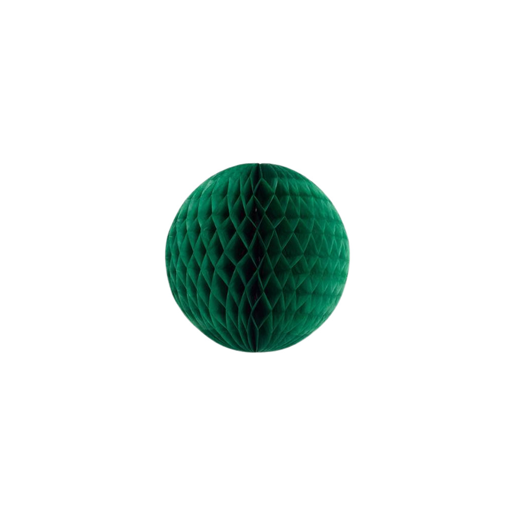 Globo Colmeia de papel tamanho P 11cm - Verde Folha 1Un em Oferta na Shopee