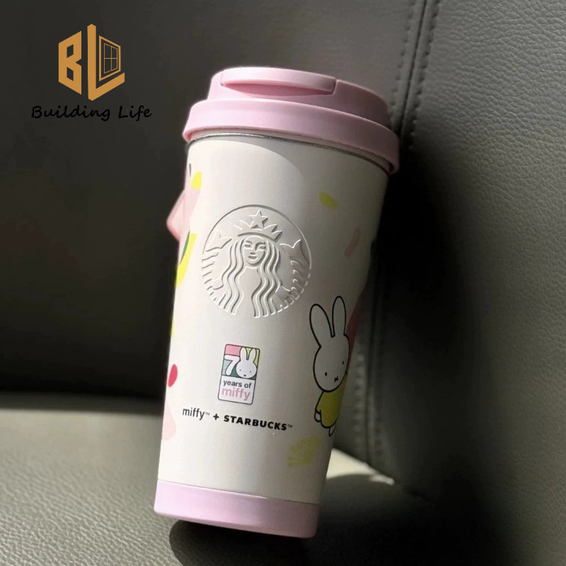 Starbucks Miffy Thermos Cup 473ml Joint Series Edição Limitada