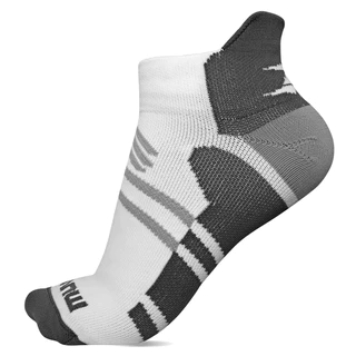 Meia de Compressão Esportiva Muvin Arrow Cano Curto Branco Unissex Tamanho 34/39 para Corrida Caminhada Ciclismo e Trein em Oferta na Shopee