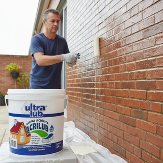 Resina Acrílica Impermeabilizante Base Água 3,6L Telha Piso Pedra Tijolo Brilhante UltraLub Top! ✨ em Oferta na Shopee