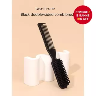 Escova Modeladora Multiuso Para Barba Masculina Cabelo E