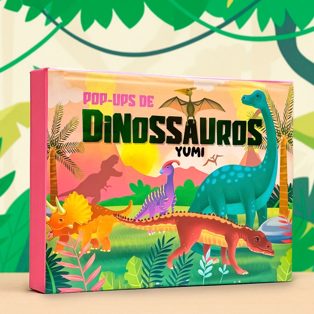 Livro Infantil Pop-up Dinossauros 3d | Aprenda Brincando Dinossauros ...