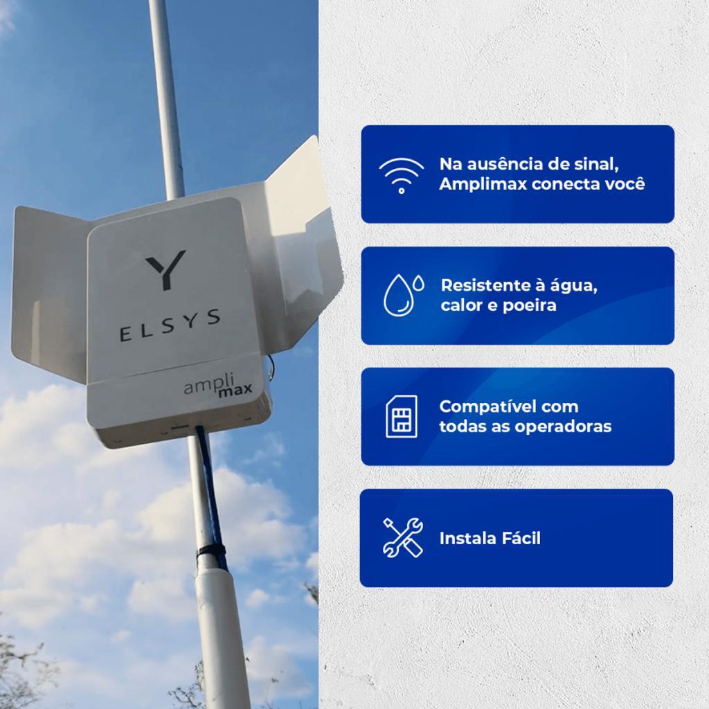 Roteador Modem Externo 4g Amplimax Fit EPRL18 Elsys | Shopee Brasil