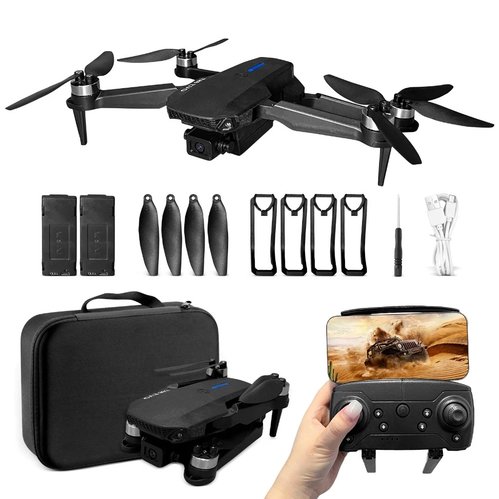Drone E88 Pro 4K HD wifi controle remoto evitar obstáculos - Review e Oferta Exclusiva na Shopee