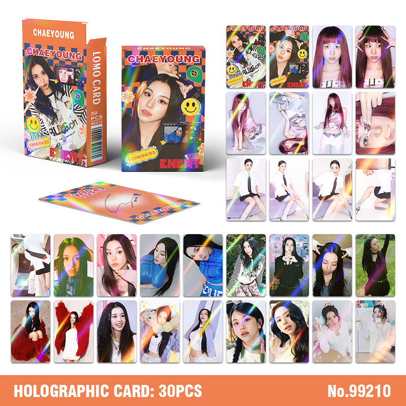 30 Pçs/Caixa TWICE Photocard Nayeon Momo SANA Tzuyu Cartão
