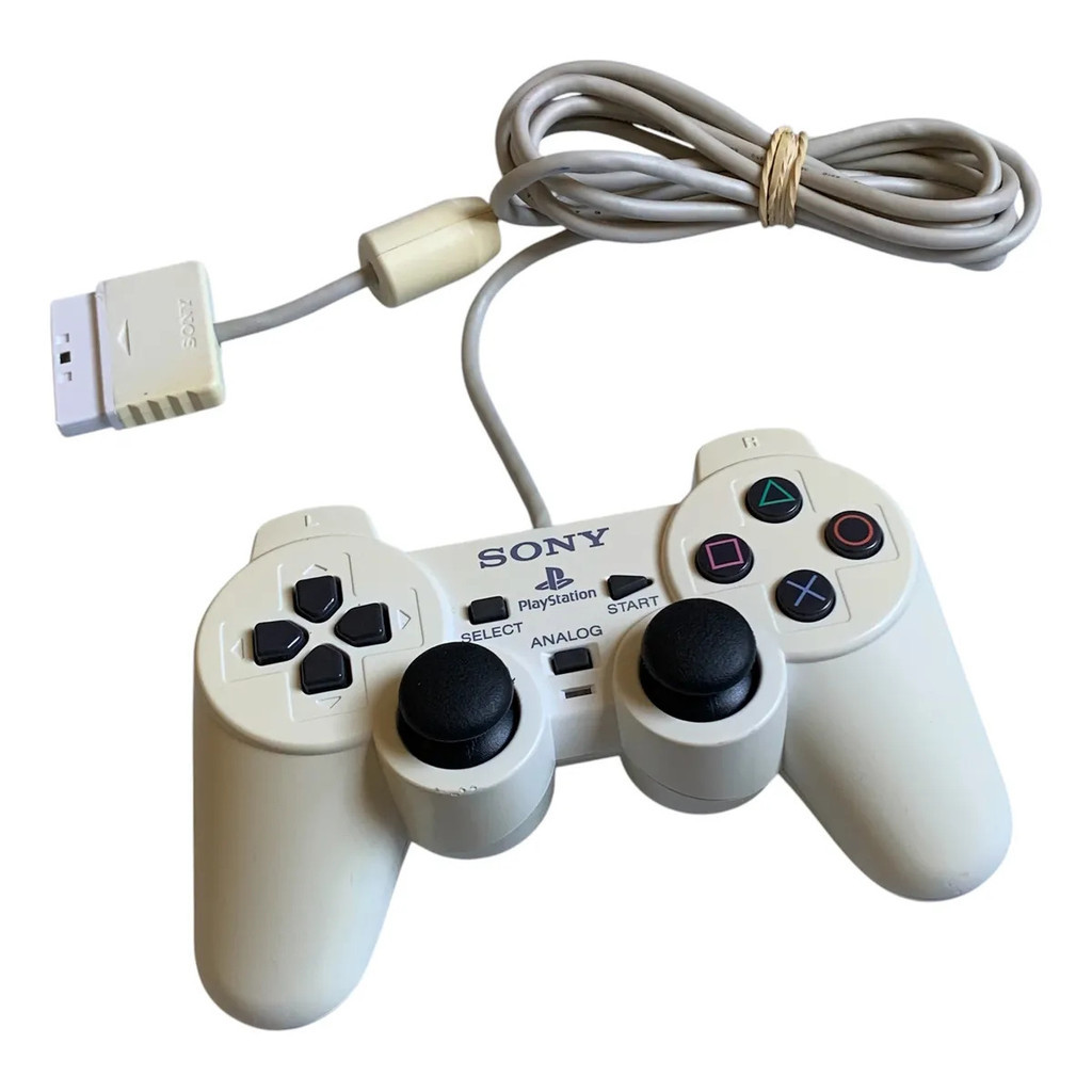 Controle Para Playstation 2 Branco Recondicionado Raro | Shopee Brasil
