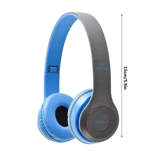 Fone P47 Headphone Sem Fio Estéreo Redução de Ruídos Bluetooth 5.0 Universal