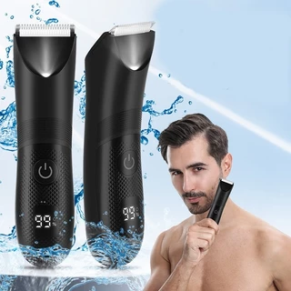 💇Máquina de aparar pelos unissex, à prova d’água, com carregamento USB e cortador de cabelo (acompanha acessórios)