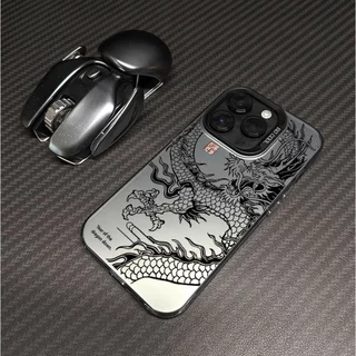 Capa Para iPhone 7 Plus 17 Pro Max 17Air 16 15 13 11 14 12 11 Xs XR 8 SE 2020 Escala De Prata Ruilong Caso Do Telefone M