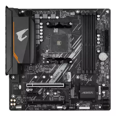 Placa Mãe Gigabyte B550M AORUS Elite, Chipset B550, AMD AM4, mATX, DDR4
