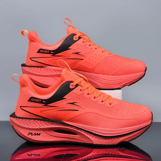 Tênis De Corrida Ultraleve Com Placa De Carbono Para Maratona , Masculino E Feminino em Oferta na Shopee