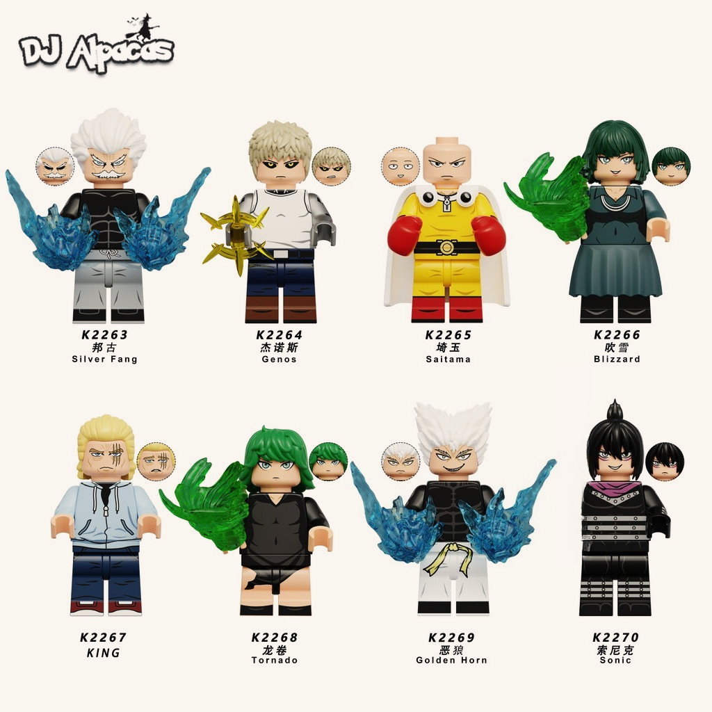 Blocos De Construção Figuras Brinquedo Colecionável K2263 K2264 K2265 K2266