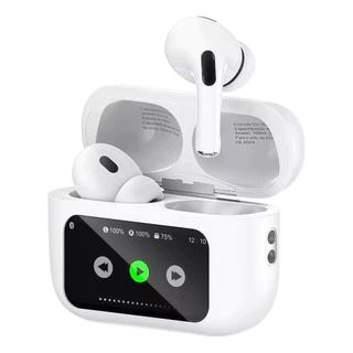 Fones de Ouvido A9 Pro Touch Screen ANC sem fio TWS com cancelamento de ruído Bluetooth 5.3