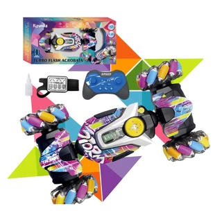 Carrinho Controle Remoto Sensor De Gestos Com Luz E Música Brinquedo Inovador Giro 360º Kizumba em Oferta na Shopee