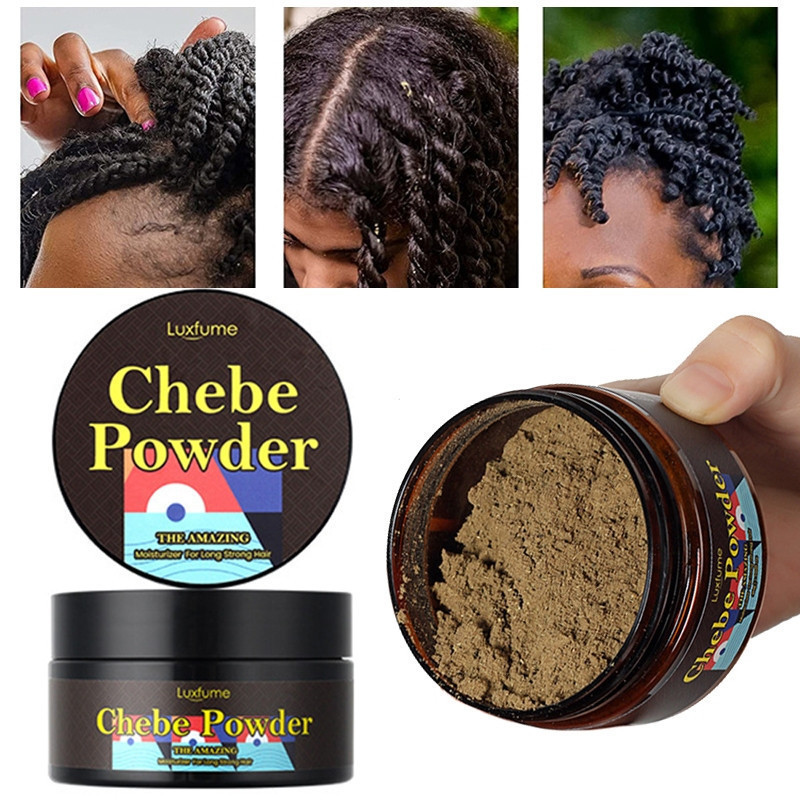 Pó Chebe Tratamento Africano para Queda de Cabelo Pó 100% Natural para ...