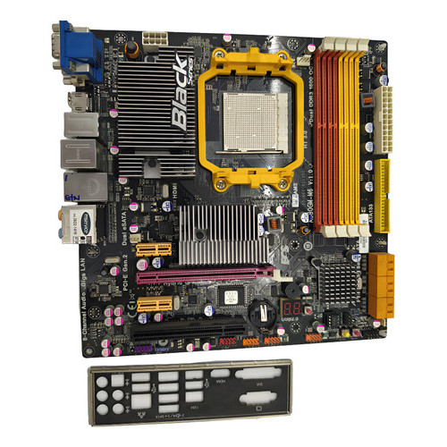 Placa Mãe Am3 Ecs Elitegroup A880gm-m6 Ddr3 Black Series - Preto