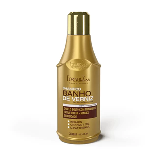 Shampoo Banho de Verniz Forever Liss 300ml em Oferta na Shopee