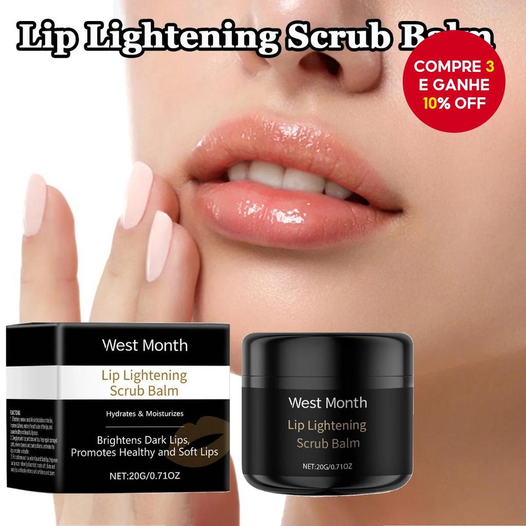Esfoliante Labial Hidratante com Ácido Hialurônico, Remoção de Pele ...