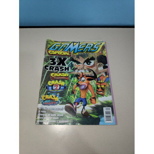 Revista Gamers Espicial 3x Crash Pro Games Nº31 Campinas
