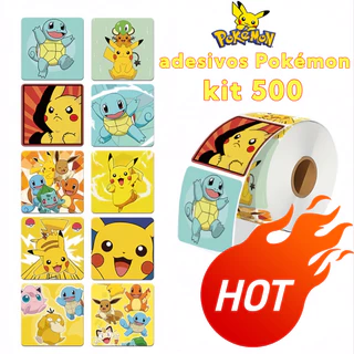 Adesivos Pokémon Pikachu - Decoração para Cartão, Laptop e Caderno em Oferta na Shopee