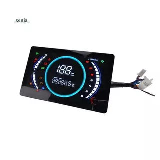 12V Universal Ajustável LED Digital Motocicleta Velocímetro RPM Painel Com Engrenagem De Temperatura 199km/H