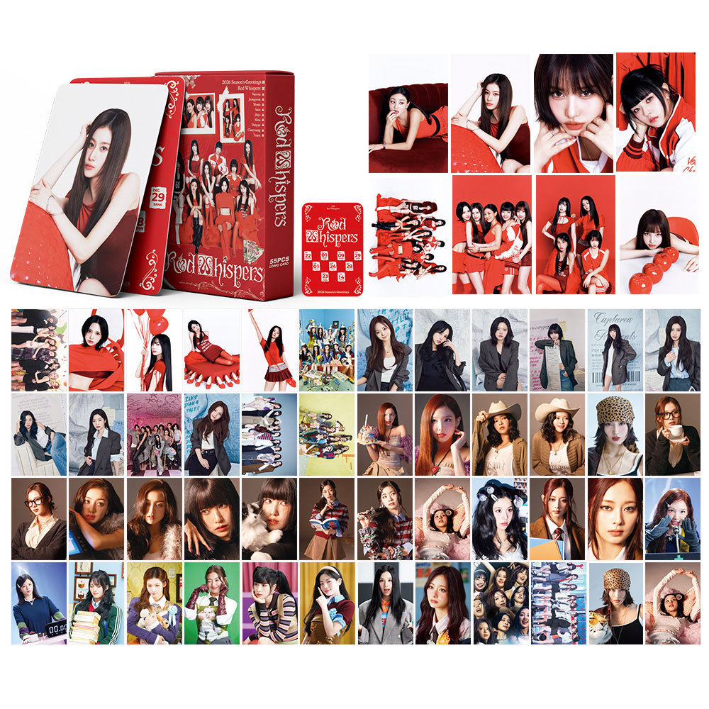 55pcs/box TWICE READY TO BE 2023 Album Photocards SET ME FREE Lomo