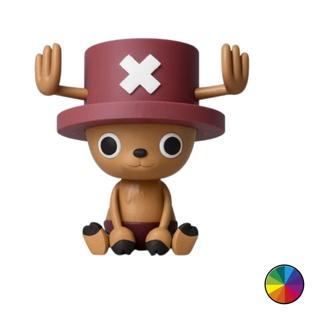 Boneco Action Figure Chopper One Piece Anime Colorido Porta