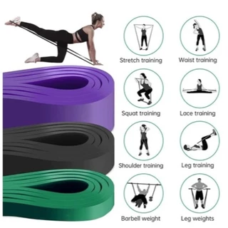 Kit 3 Elástico Super Band Borracha Crossfit Extra Forte