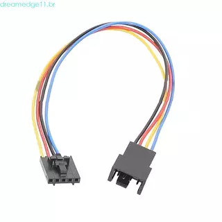 dreamedge11 PC 5Pin Para 4Pin Ventilador Refrigeração GPU Placa Vídeo Adaptador Alimentação E