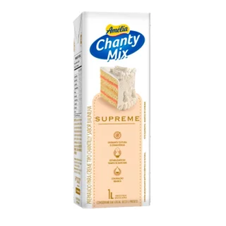 Chantilly Amélia Chanty Mix Supreme 1 Litro em Oferta na Shopee