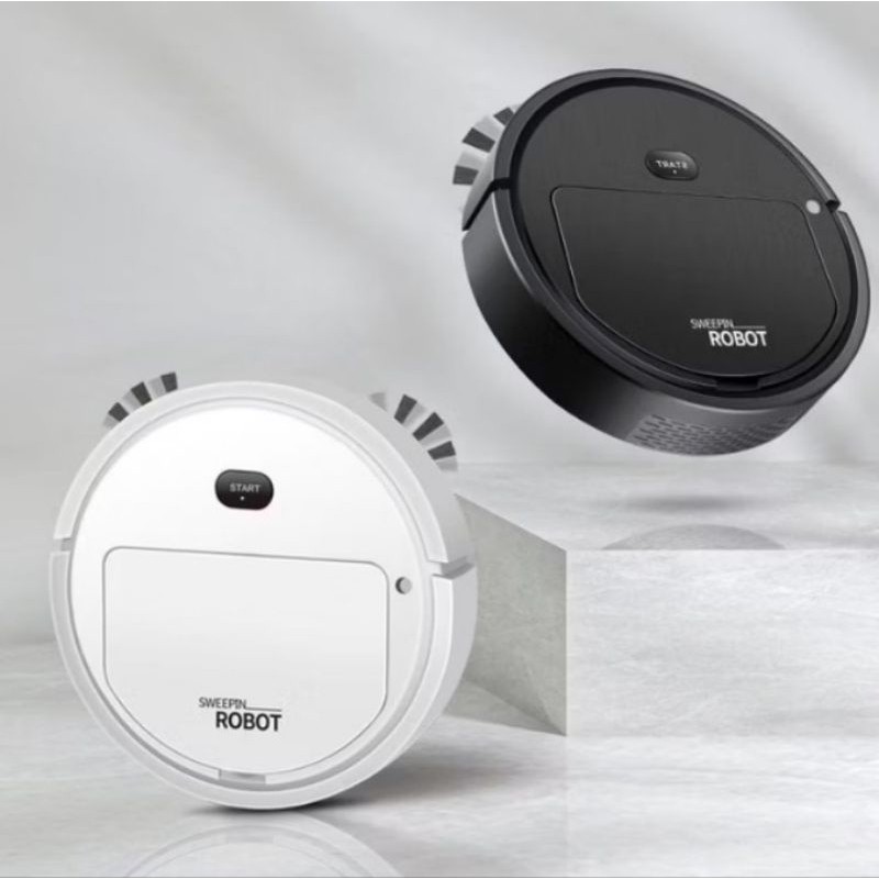 3 em 1 Robô Aspirador Automático – Varre, Aspira e Esfrega com Qualidade