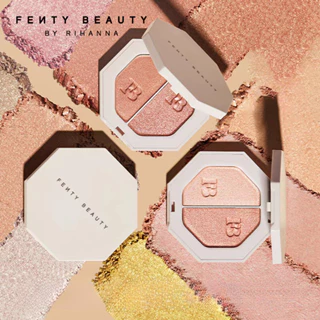 Fenty Beauty Duas Cores Destaque Streamer Pó Perolado Fino Flash Luz Natural Forma Tridimensional 7g