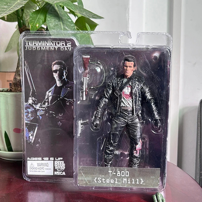 Figura NECA The Terminator Figura 2 T-800 T-1000 Figura de Ação em