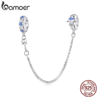 Bamoer 925 Prata Esterlina Pingente Corrente De Segurança Demônio Olho Diy Pulseira Jóias Presente Feminino em Oferta na Shopee