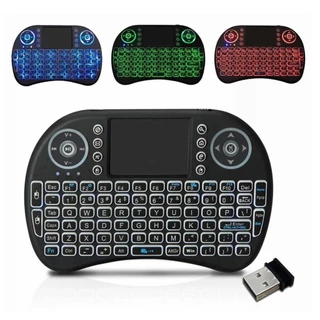Mini Teclado Controle Sem Fio Para Smart Tv Tv Box Pc