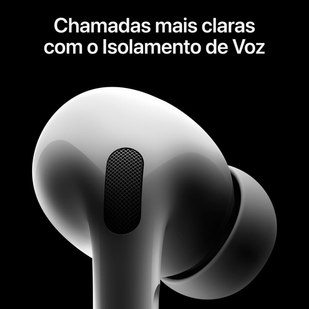 Fone de Ouvido Apple AirPods Pro 2 USB-C Cancelamento Ruído