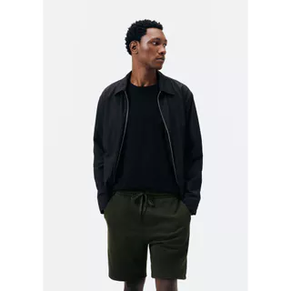 Bermuda Masculina Reta em Moletom em Oferta na Shopee