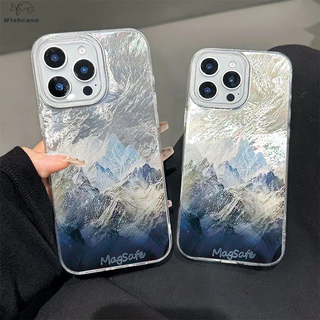SoftCase Para Samsung A17 A07 A16 A15 A56 A36 A55 5G A54 A14 A05S A34 A35 A32 A13 A04E Iceberg Caso Com Desejo Glaciar