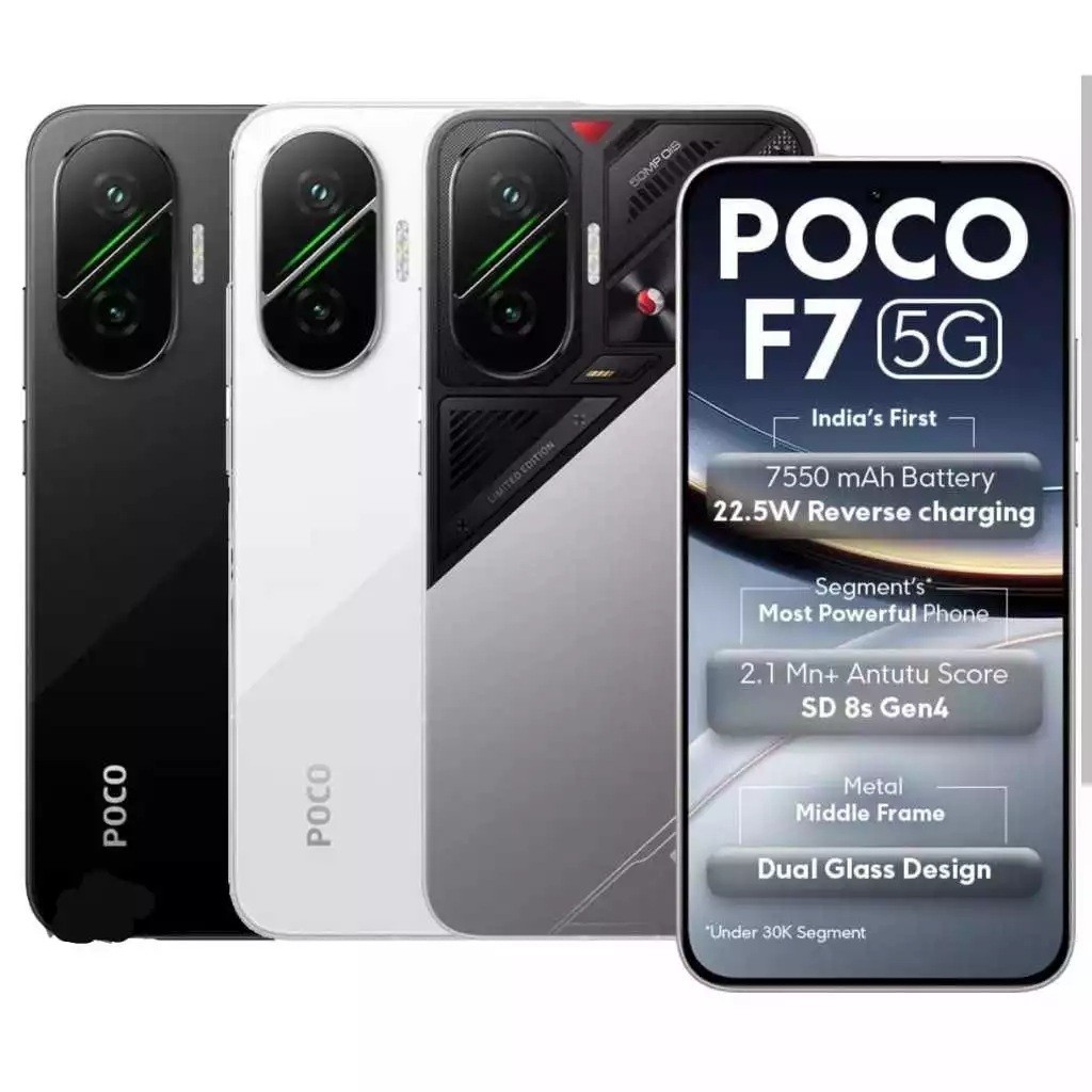 POCO F7 GLOBAL 5G - 12RAM/512GB - IP68 - LANÇAMENTO