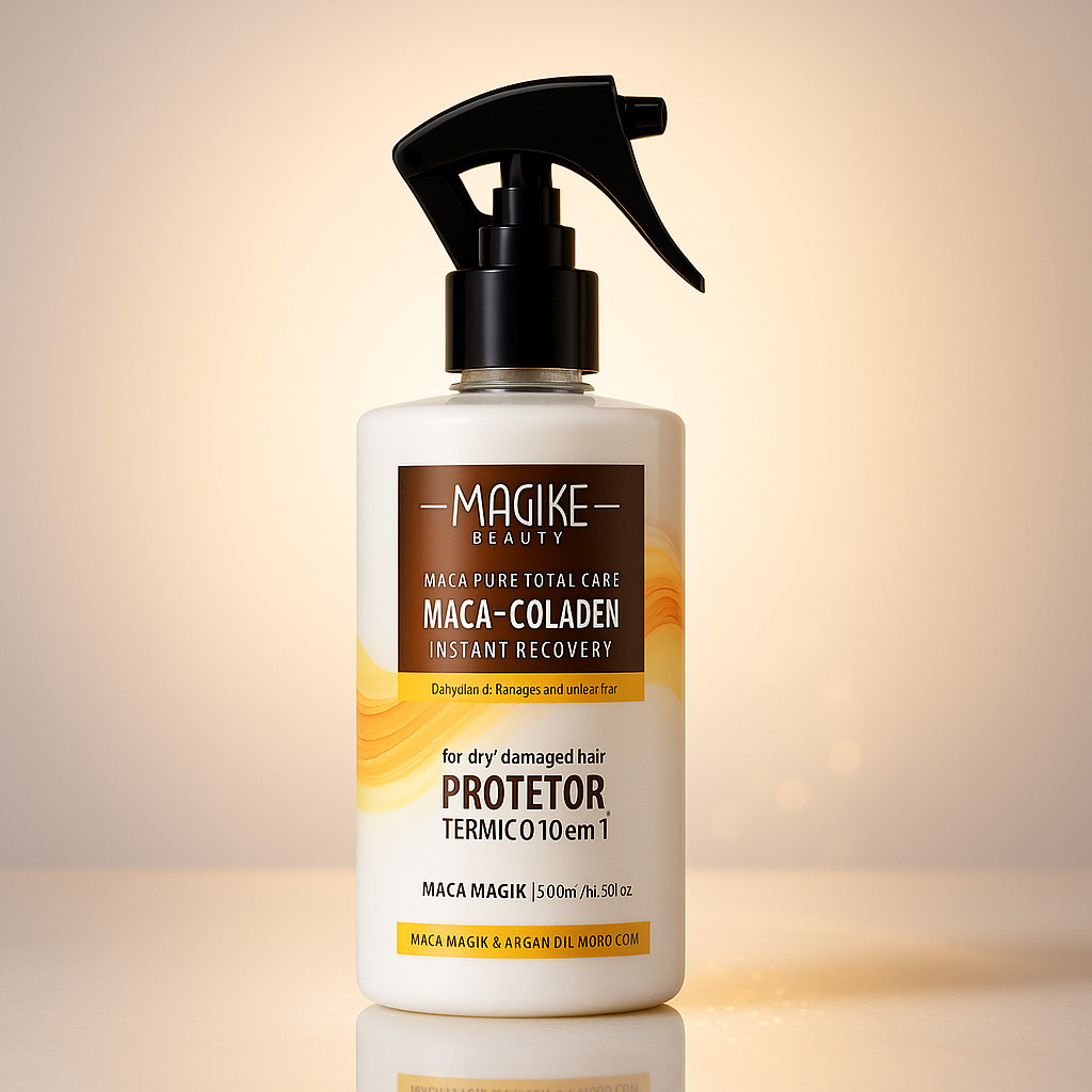 Protetor Térmico Collagen 10 em 1 Spray Cabelos Finalizados Sem Frizz ...