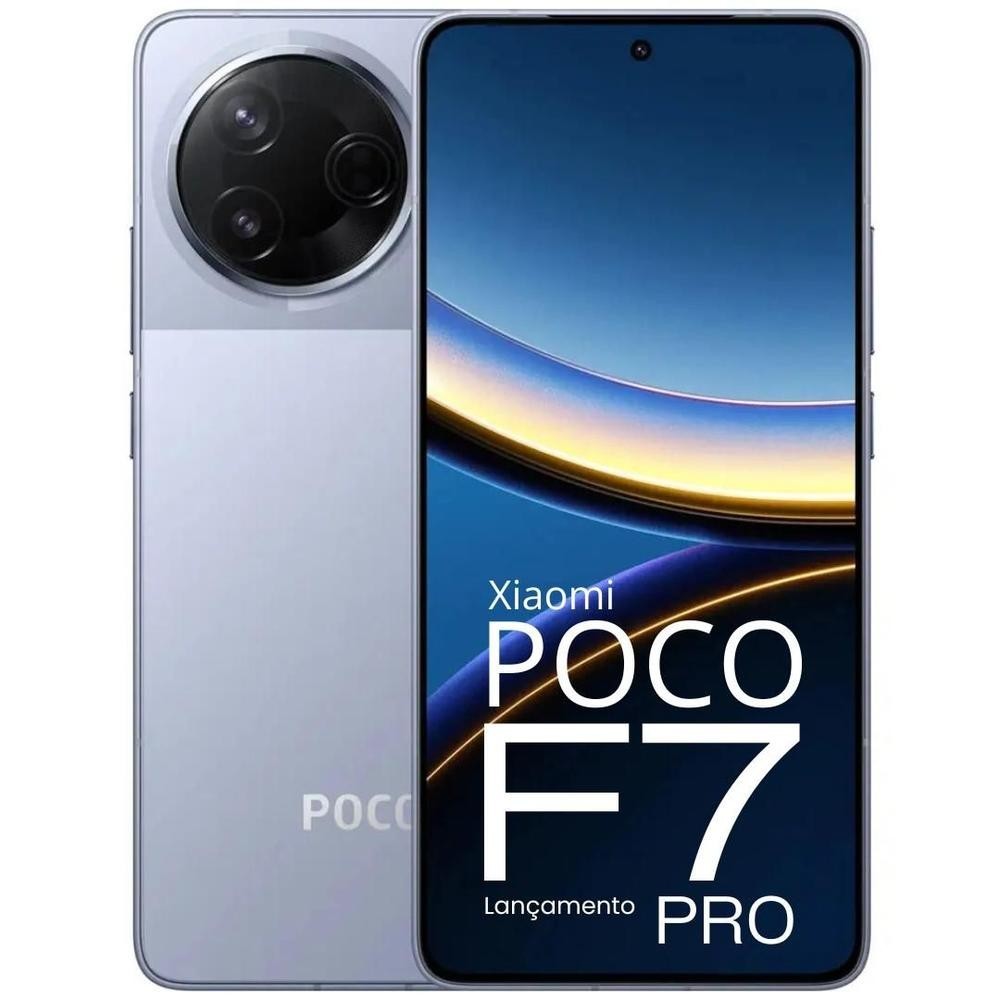 POCO F7 Pro 5G 256GB Ou 512GB Com 12GB RAM Expansível Até 24GB