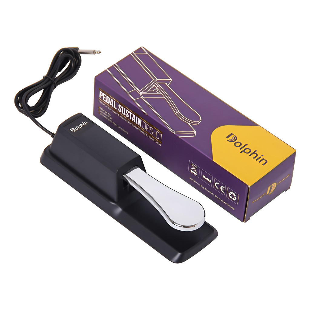 Pedal De Sustain Infinito Para Guitarra - Dispositivo Portátil Con Agarre Ergonómico Y Alimentación Por Batería 9V