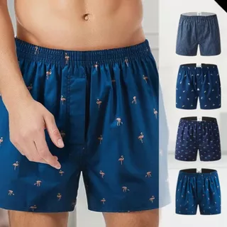 Kit com 4  Samba Canção Pijamas Masculino Short para Dormir descansar Lazer Praia para o lar em Oferta na Shopee