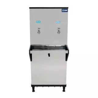 Bebedouro Industrial Coluna Knox 50L 1 Torneira Gelada 1 Torneira Natural Inox 220V (KX05-D NG 2T) em Oferta na Shopee